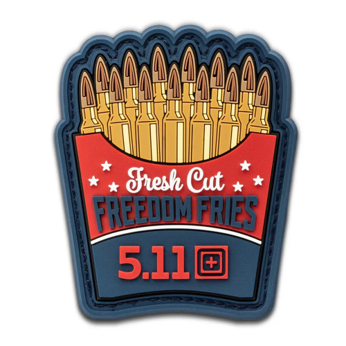 5.11 Freedom Fries Patch i gruppen Taktisk Utrustning / Patches hos Wizeguy Sweden AB (511-acc-00004)