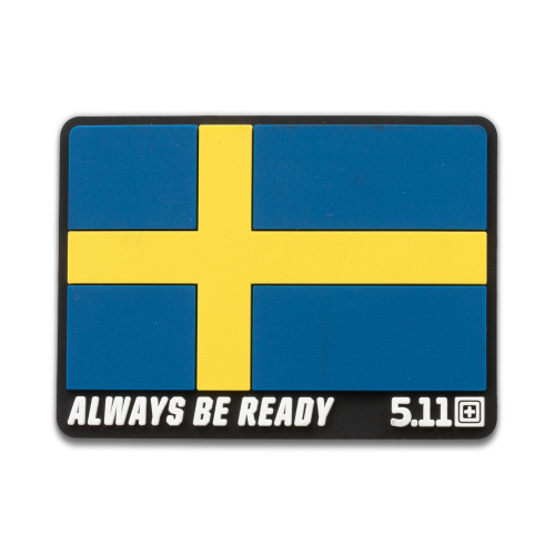 5.11 Sverige Flagga Patch i gruppen Taktisk Utrustning / Patches hos Wizeguy Sweden AB (511-acc-00005)