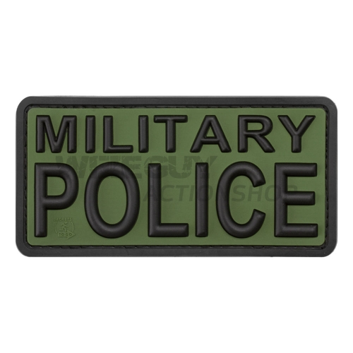 3D Rubber Patch: Military Police Olive i gruppen Taktisk Utrustning / Patches hos Wizeguy Sweden AB (JTG-006273)