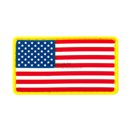 3D Rubber Patch: US Flag i gruppen Taktisk Utrustning / Patches hos Wizeguy Sweden AB (JTG-007299)