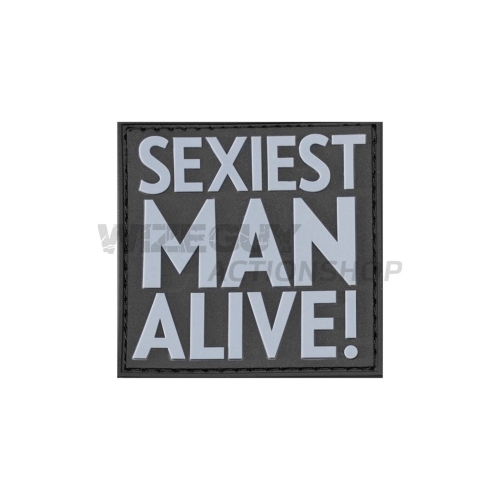 3D Rubber Patch: Sexiest Man Alive SWAT i gruppen Taktisk Utrustning / Patches hos Wizeguy Sweden AB (JTG-011590)