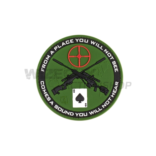 3D Rubber Patch: Sniper Patch i gruppen Taktisk Utrustning / Patches hos Wizeguy Sweden AB (JTG-017582)