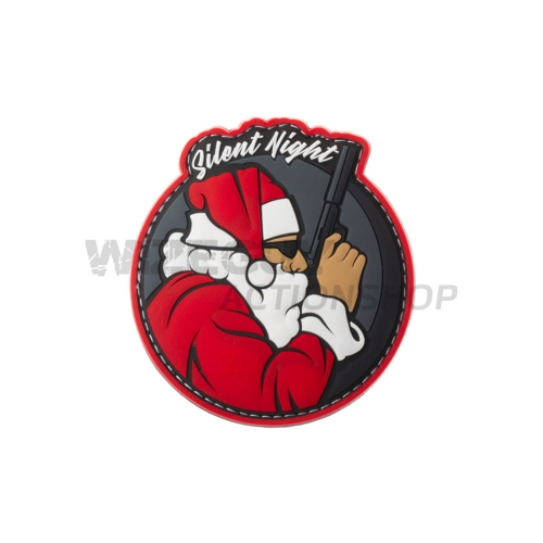 3D Rubber Patch: Silent Night Operator i gruppen Taktisk Utrustning / Patches hos Wizeguy Sweden AB (JTG-027882)