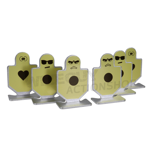 Alpine Arsenal Mltavlor Emoji 6-pack i gruppen Luftvapen / Mltavlor hos Wizeguy Sweden AB (aa-tar-0001)