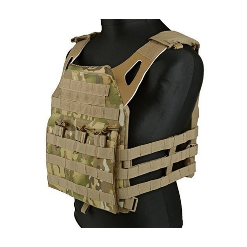 Delta Armory Tactical vest Jump Multicamo Demo i gruppen Taktisk Utrustning / Airsoft Vst hos Wizeguy Sweden AB (as-da-vest-0002D)