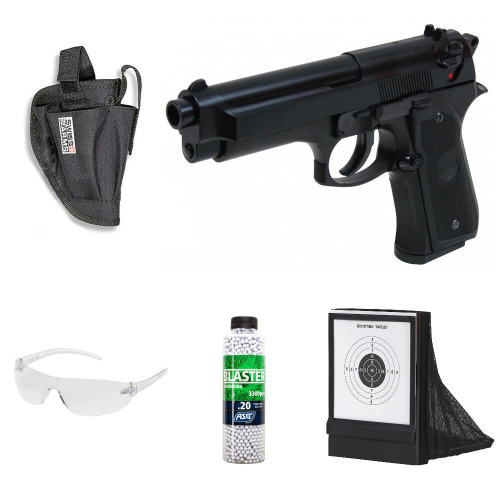 Prickskytte kit - M92 FS Fjder Pistol i gruppen Airsoft / Airsoftpaket hos Wizeguy Sweden AB (as-erbju-0004)