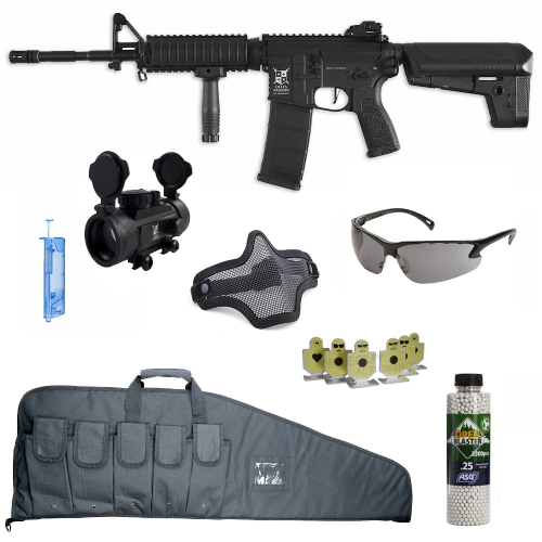 Airsoftpaket - Delta Armory M4 RTP i gruppen Airsoft / Airsoft Gevr / Airsoft M4 hos Wizeguy Sweden AB (as-erbju-0028)